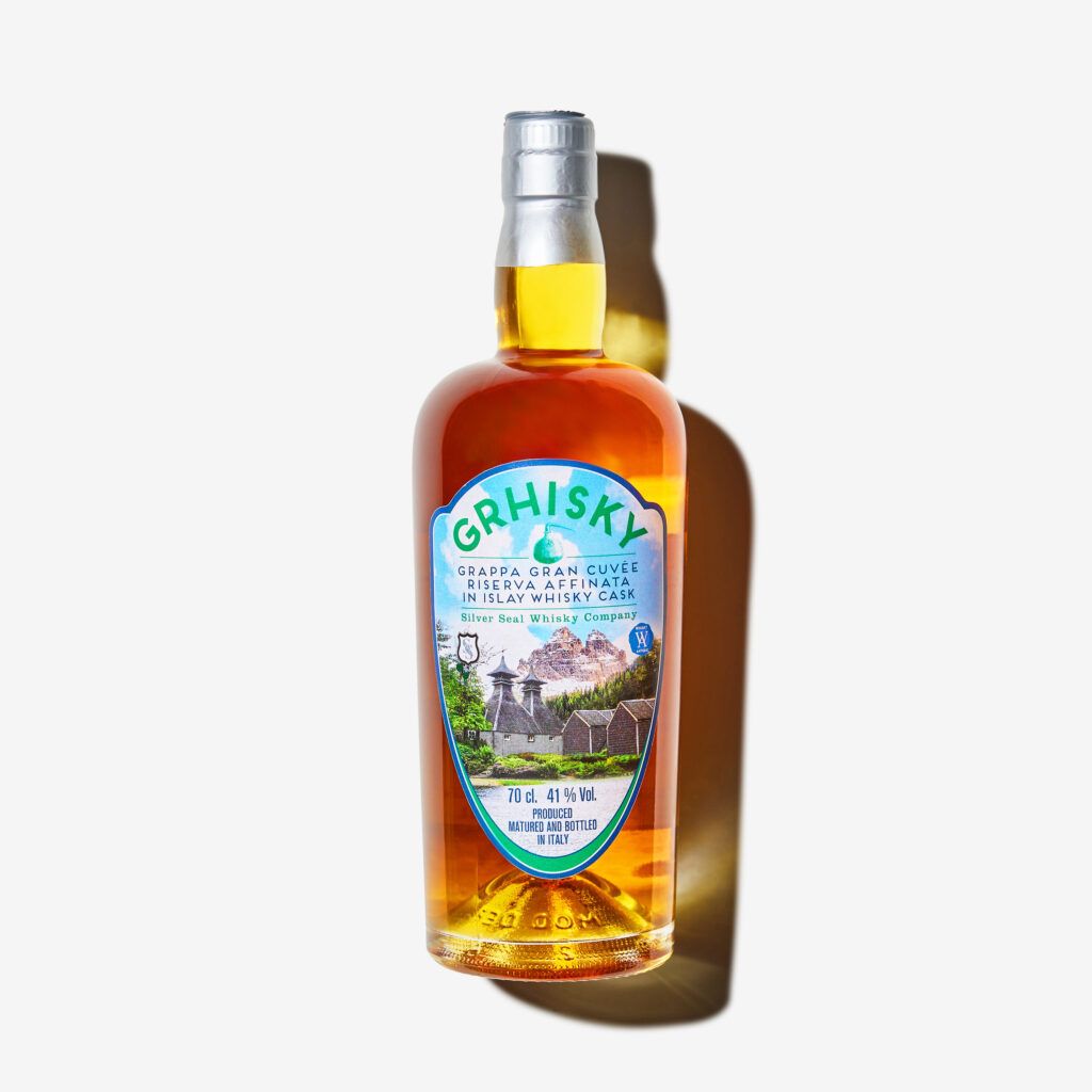 Grisky Grappa Riserva Affinata in Islay Whisky Cask